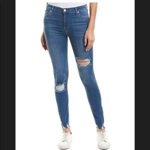 Free People Shark Bite Skinny Jeans